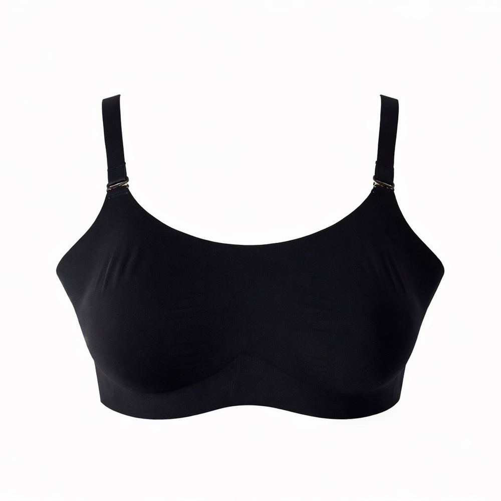 Knix Evolution Bra 34A,34B 34C Reversible Black Nude Seamless Wireless Comfort 2